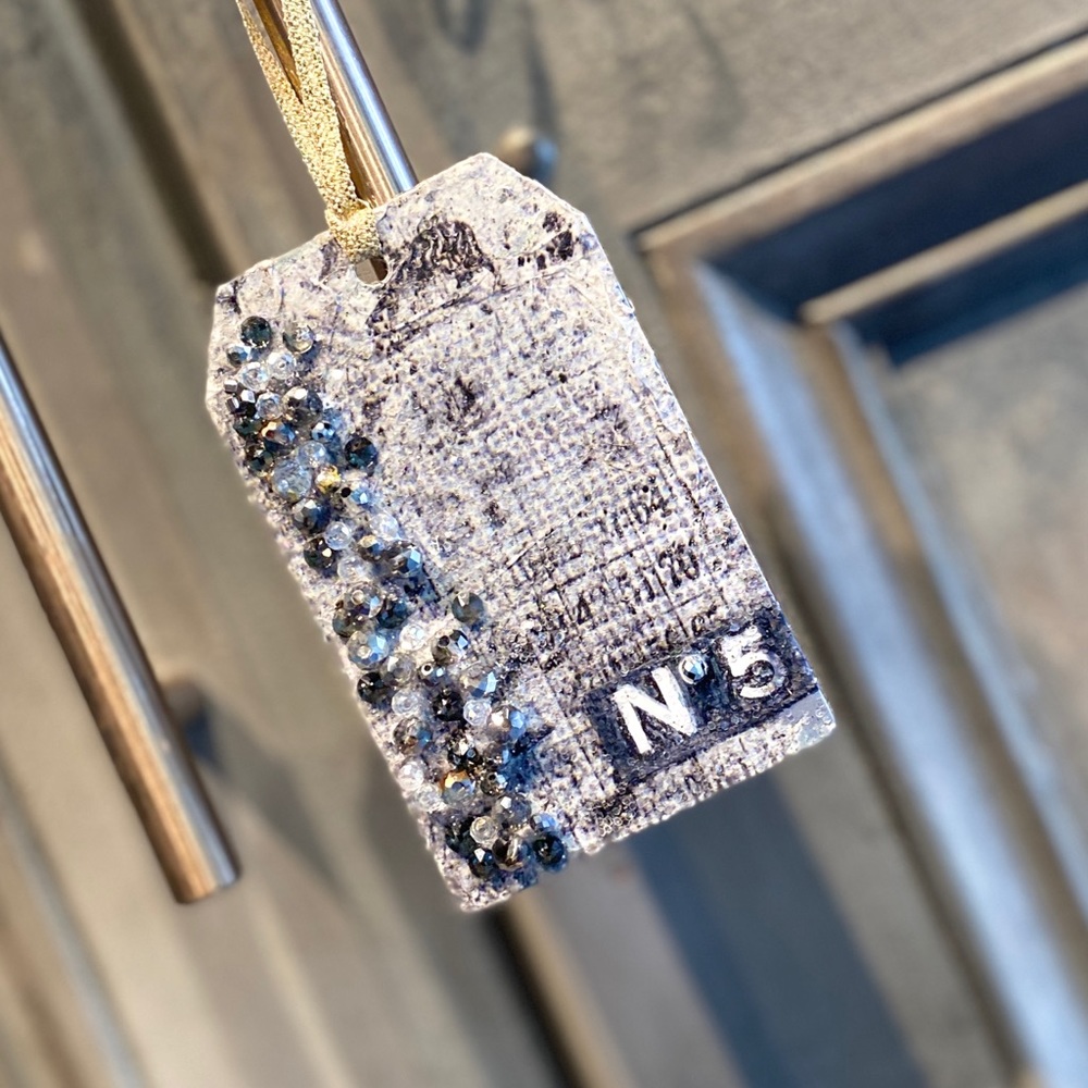 Swarovski Crystal Chanel Ornament